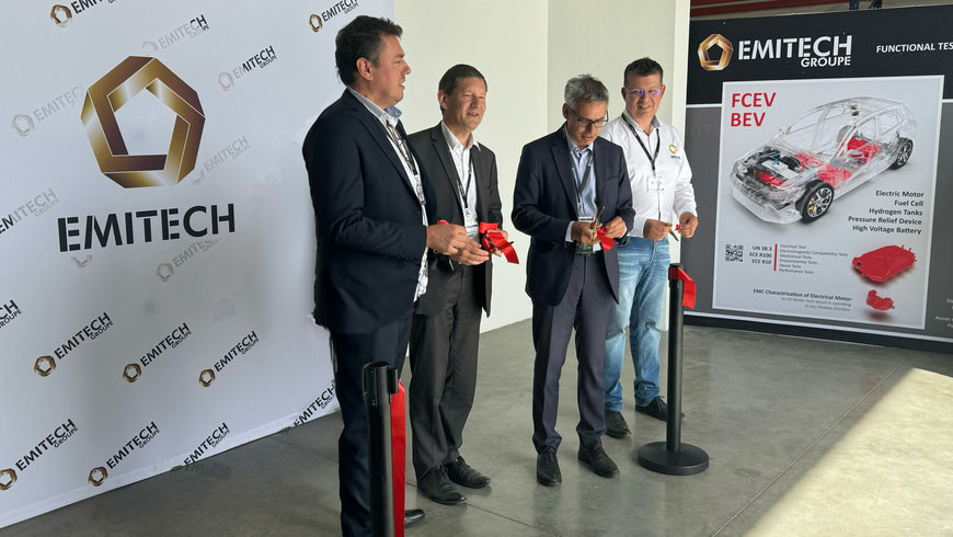 Il Gruppo Emitech inaugura un nuovo centro prove per batterie elettriche e celle a combustibile